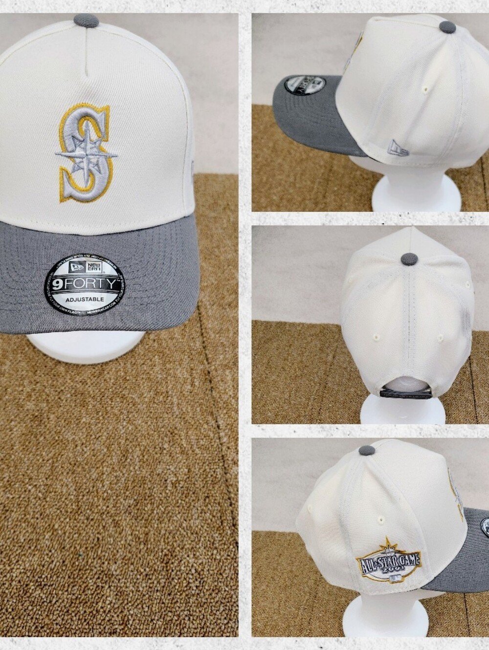 SEATTLE MARINERS MLB BASEBALL SNAPBACK HAT.